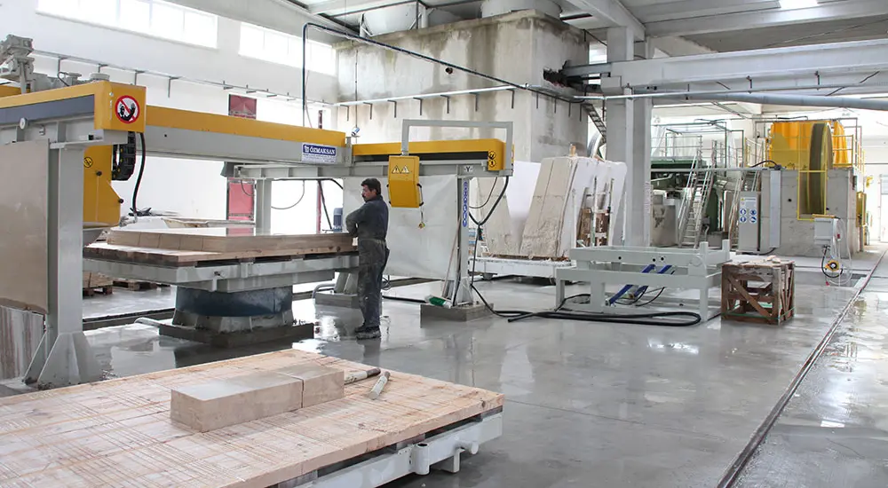 mermer makinaları yedek parça imalatı